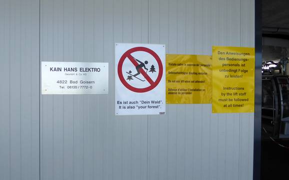 Traunsee: Umweltfreundlichkeit der Skigebiete – Umweltfreundlichkeit Feuerkogel – Ebensee