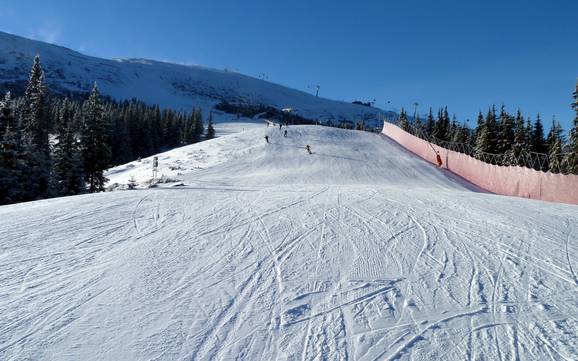 Niedere Tatra (Nízke Tatry): Größe der Skigebiete – Größe Jasná Nízke Tatry – Chopok