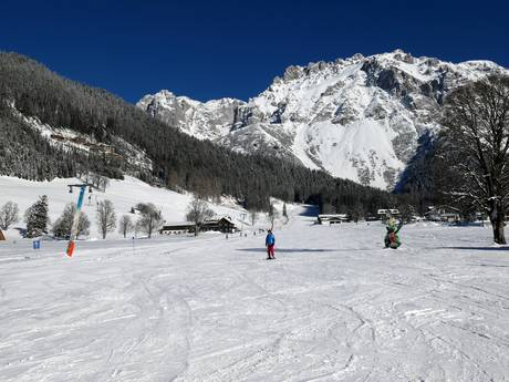 Skigebiete für Anfänger im Dachsteingebirge – Anfänger Ramsau am Dachstein – Rittisberg