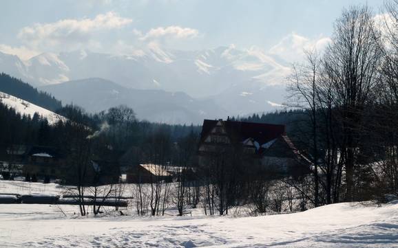 Skifahren bei Witów