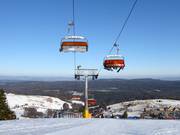 Winterpol Pomarańczowa (W3) - 6er Hochgeschwindigkeits-Sesselbahn (kuppelbar) mit Abdeckhauben und Sitzheizung