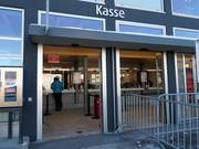 Gepflegter Kassenbereich am Tannenboden