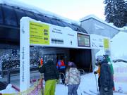 Informationen am Einstieg der Silvretta Bahn