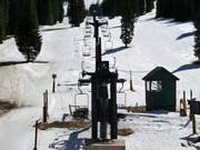 Galloping Goose - 2er Sesselbahn fix geklemmt