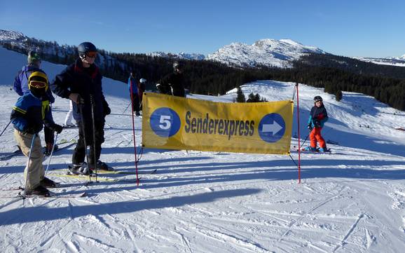 Saalachtal: Orientierung in Skigebieten – Orientierung Almenwelt Lofer