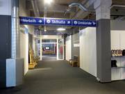 Ausschilderung zur Skihalle