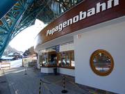 Gepflegter Kassenbereich an der Papagenobahn