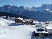Unterkünfte an der Bergstation der Gondelbahn