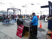 Am Wochenende gibt es Musik auf der Sonnenterrasse