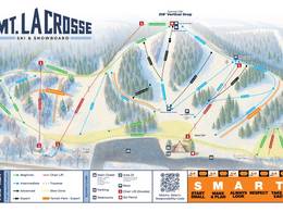 Pistenplan Mt. La Crosse
