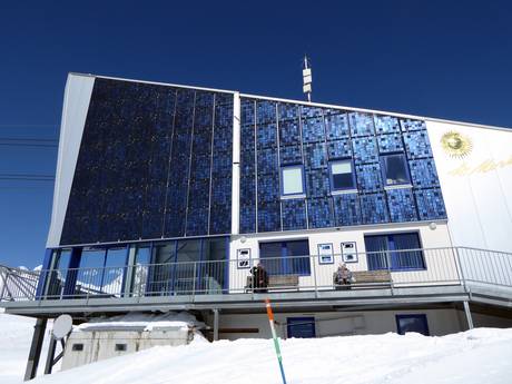 Oberengadin: Umweltfreundlichkeit der Skigebiete – Umweltfreundlichkeit St. Moritz – Corviglia