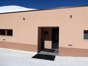 Gepflegte sanitäre Einrichtungen an der Mittelstation