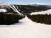 Leichte Abfahrt am Tellerlift Blabaerfjell 
