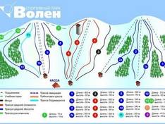 Pistenplan Volen – Jachroma