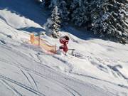 Schneekanone im Skigebiet von Laterns