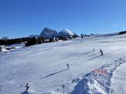 Piste an der Sesselbahn Panorama