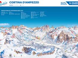 Pistenplan Cortina d'Ampezzo