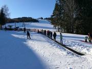Zauberteppich im Übungshang