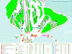 Pistenplan Mont Kanasuta