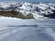 Auch an den Kaserer-Schleppliften perfekte Präparierung