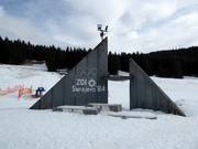 Andenken an die Olympischen Winterspiele von Sarajevo 1984
