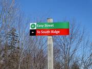 Pistenausschilderung in Sunday River