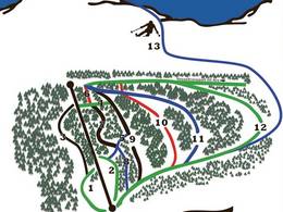 Skigebiet Gruvbacken