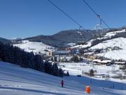 Blick auf St. Lambrecht