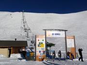 Cucumelle - 4er Sesselbahn fix geklemmt