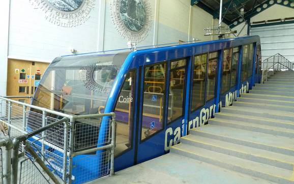 Skilifte/Seilbahnen Grampian Mountains – Lifte/Seilbahnen Cairngorm Mountain