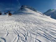 Tiefschneeabfahrten an der Rojenbahn