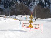 Vorbildliche Pistensicherung