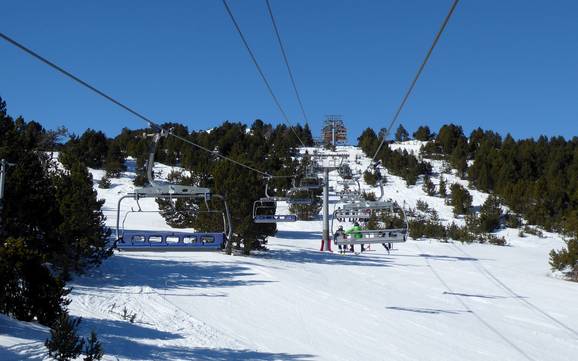 Katalanische Pyrenäen: beste Skilifte – Lifte/Bahnen Les Angles
