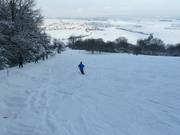 Die Piste am Hesselberg