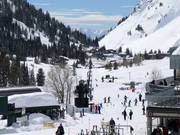 Verbindungslift im Tal zwischen Wildcat und Albion Base