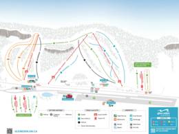 Pistenplan Glen Eden