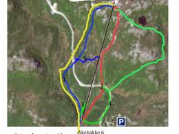 Skigebiet Vegglifjell