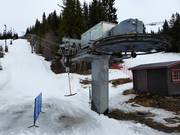 Bräckeliften - Schlepplift mit T-Bügel/Anker