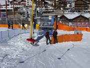 Am Tellerlift wird immer unterstützt