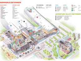 Pistenplan SnowWorld Zoetermeer