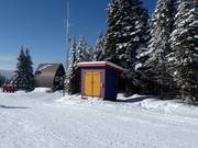 Gepflegte sanitäre Anlagen mitten im Skigebiet