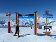 Übersichtliche Tafeln und Schilder