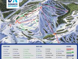 Pistenplan Donner Ski Ranch