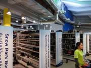 Das Leihmaterial in der Skihalle