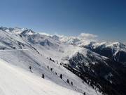 Blick von Thyon Richtung Siviez