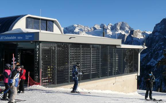 Dachstein-Salzkammergut: Umweltfreundlichkeit der Skigebiete – Umweltfreundlichkeit Dachstein West – Gosau/Russbach/Annaberg