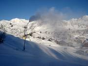 Lanzenbeschneiung zum Saisonstart