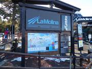 Pistenplan in La Molina