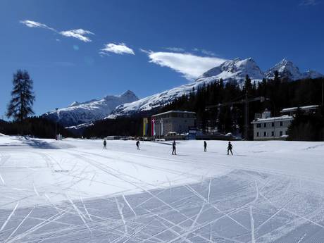 Langlauf Albula-Alpen – Langlauf St. Moritz – Corviglia