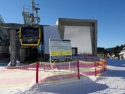 Ausschilderung an der Station Seealpe